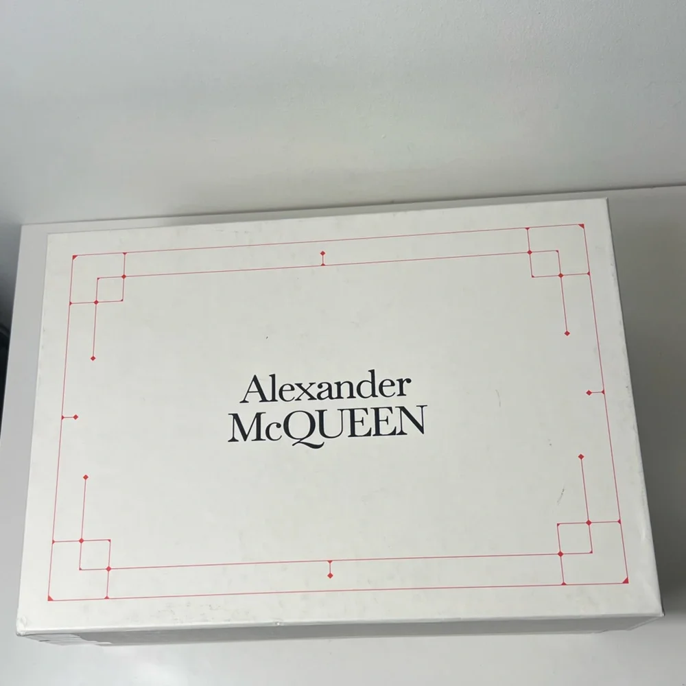 Alexander McQueen AMQ Storage Display Heel Sneaker Sandal Slides Shoebox Box